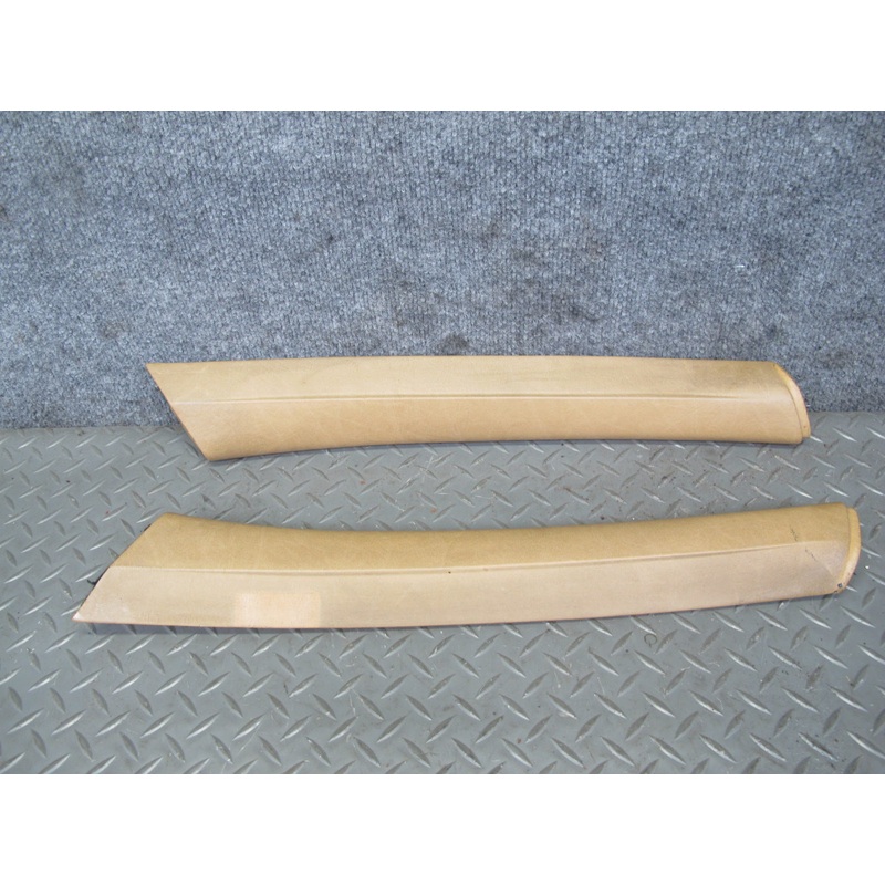 77-85 Mercedes W123 Set of 2 Front Interior A Pillar Trim Cover Panel OEM