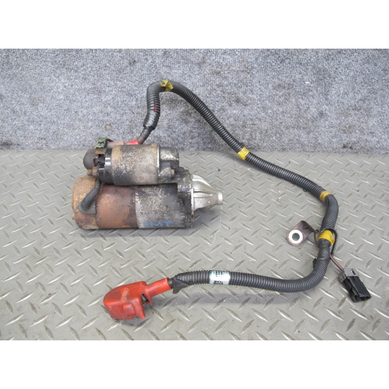 91-93 Dodge Stealth 3000GT 3.0L 6G72 NON Turbo Engine Starter Motor w Wiring OEM
