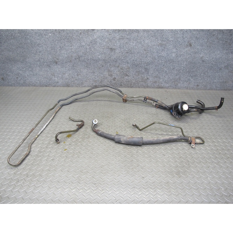 91-93 Dodge Stealth 3000GT FWD Power Steering Hose Pipe Oil Cooler Tank Set OEM