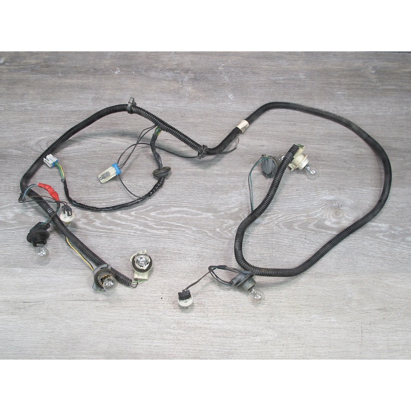 98-02 Chevrolet Camaro Z28 Rear Tail Light Lamp Wiring Harness w Bulbs OEM