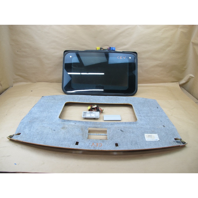 99-03 VW Eurovan T4 Sunroof Glass Window Trim Motor Dome Switch Shade Set OEM