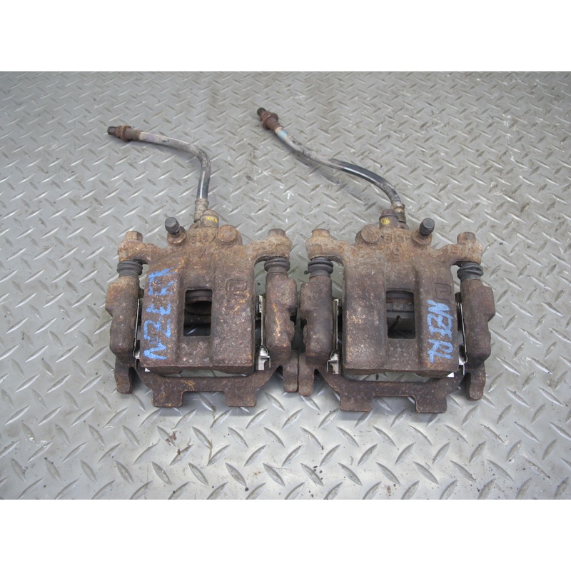 09-14 Nissan 370Z Z34 Set of 2 Rear Left & Right Brake Caliper OEM