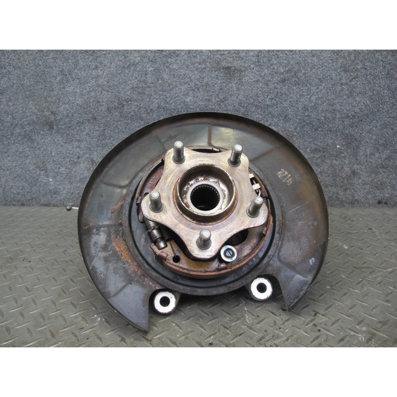 13-14 Nissan 370Z Z34 Rear Left Spindle Knuckle Wheel Hub Bearing 89K Miles OEM