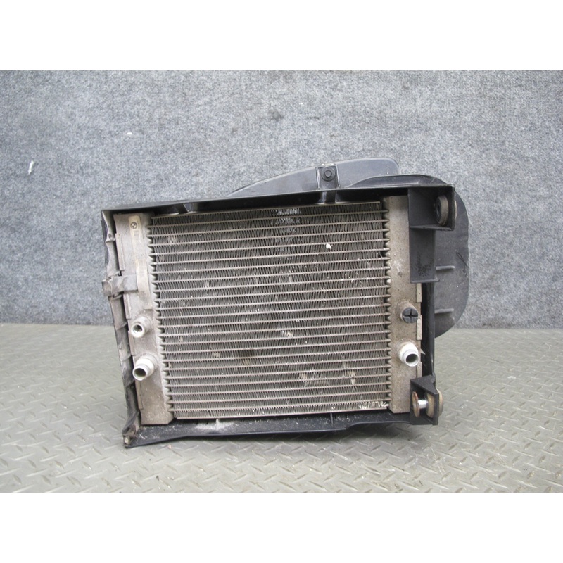 2008-2014 BMW E71 E72 X6 N63 Engine Left Oil Cooler w Shroud
