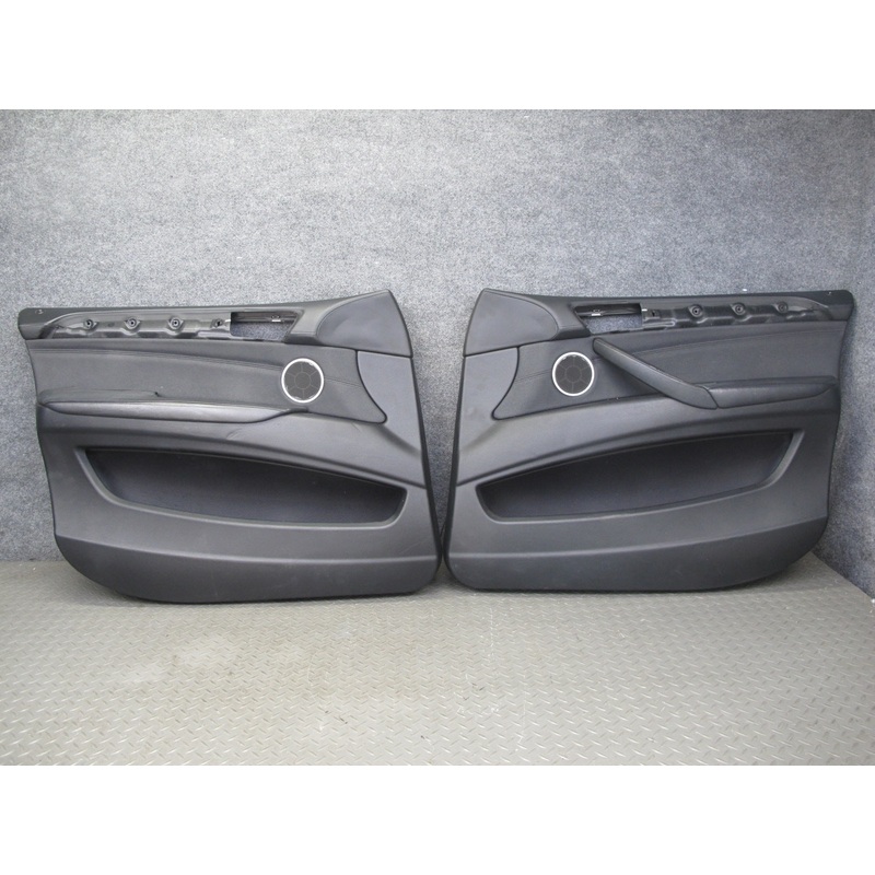 2010-2014 BMW E71 E72 X6 Front Left & Right Door Interior Trim Cover Panel Set