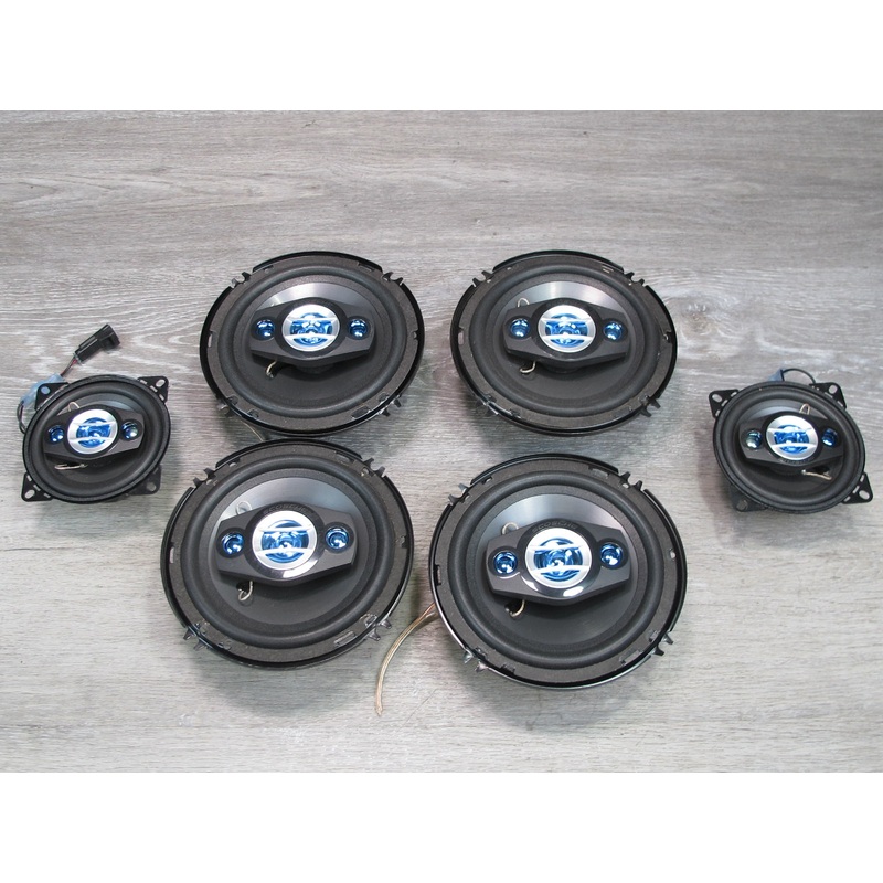 Set of 6 Scosche HD6504SD & HD4004SD 6.5-6.75" & 4" Speaker