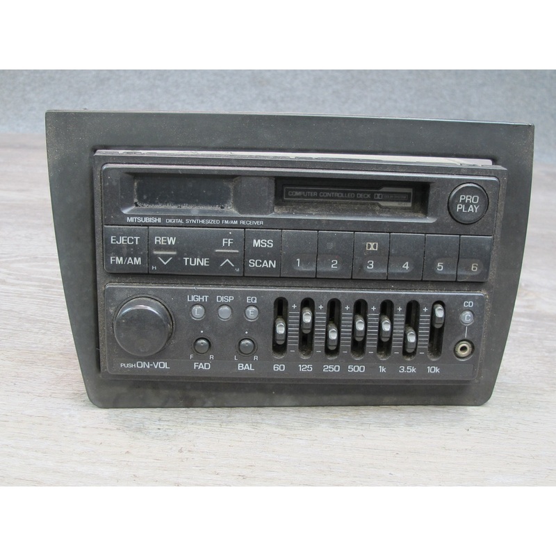 1991 Mitsubishi 3000GT Radio Cassette Player Equalizer EQ MB649778 OEM