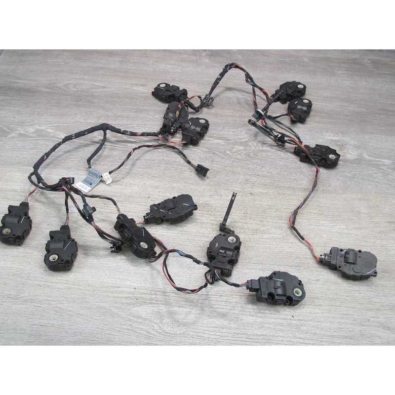 2008-2014 BMW E71 E72 X6 A/C Heater Flap Door Actuator Motor Wiring Set