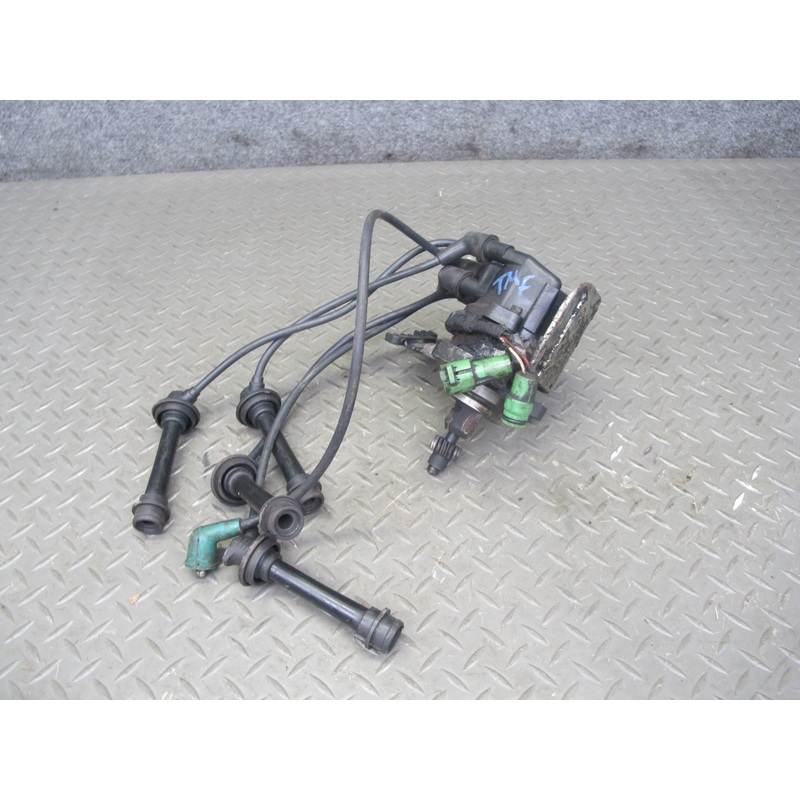 88-89 Toyota MR2 AW15 4AGELC Ignition Distributor w Spark Plug Coil Assembly OEM