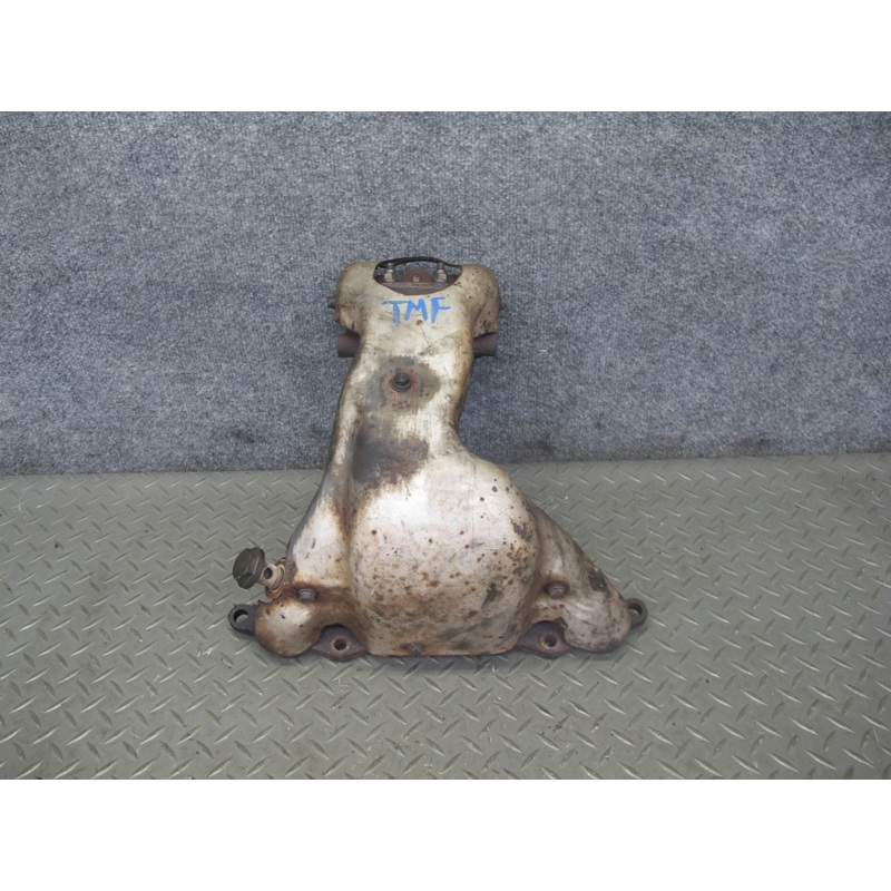88-89 Toyota MR2 AW15 GT 4AGELC Exhaust Manifold w Heat Shield Assembly OEM