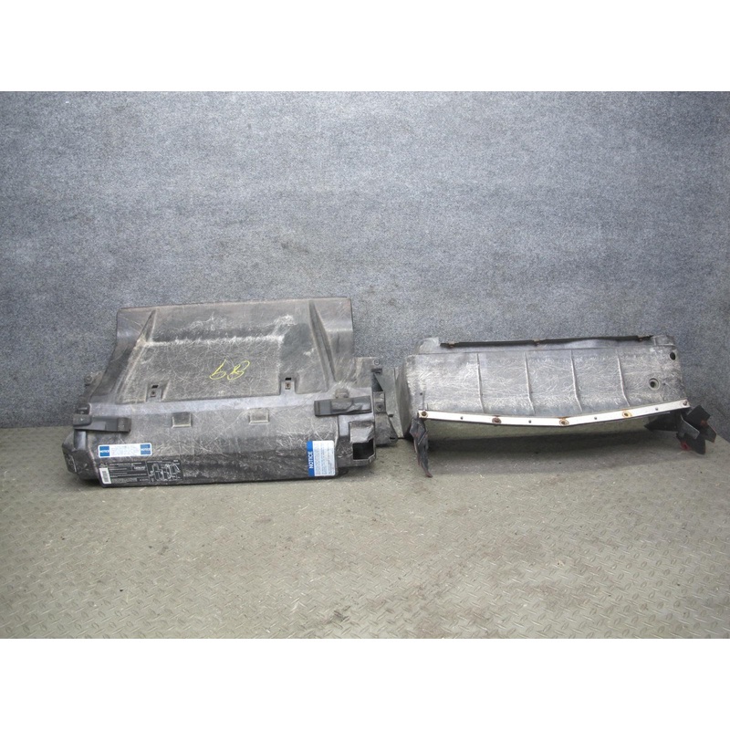 90-96 Chevrolet Corvette C4 Set of 2 Lower & Upper Radiator Support Shroud OEM