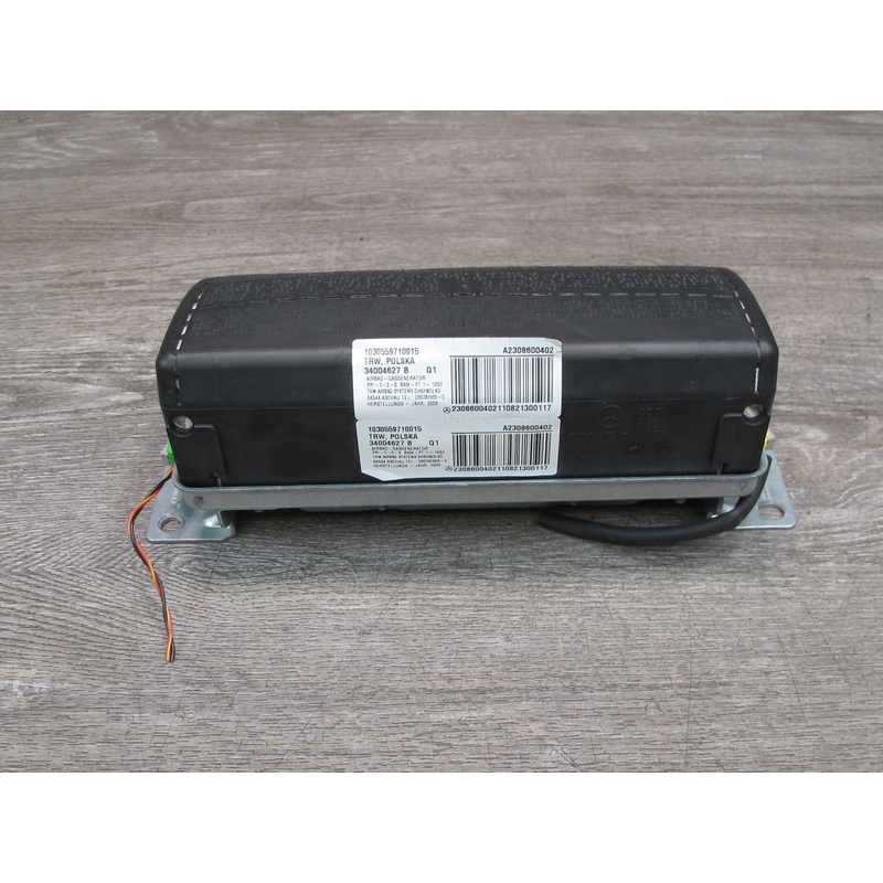 03-12 MERCEDES R230 SL-CLASS FRONT RIGHT PASSENGER SIDE DASH SRS AIRBAG A2308600402 OEM