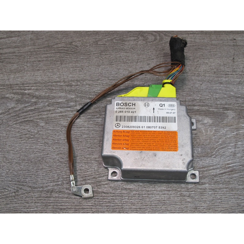 07-12 MERCEDES R230 SL550 SRS AIRBAG CONTROL MODULE UNIT 0018207326 OEM