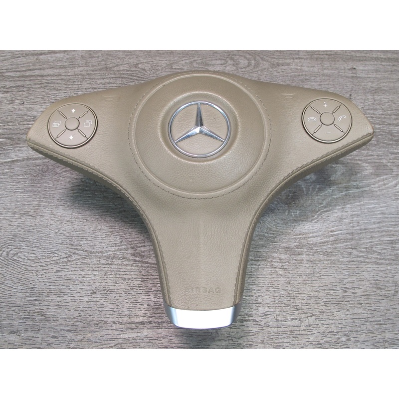 09-12 MERCEDES R230 SL550 FRONT LEFT DRIVER SIDE STEERING WHEEL SRS AIRBAG OEM