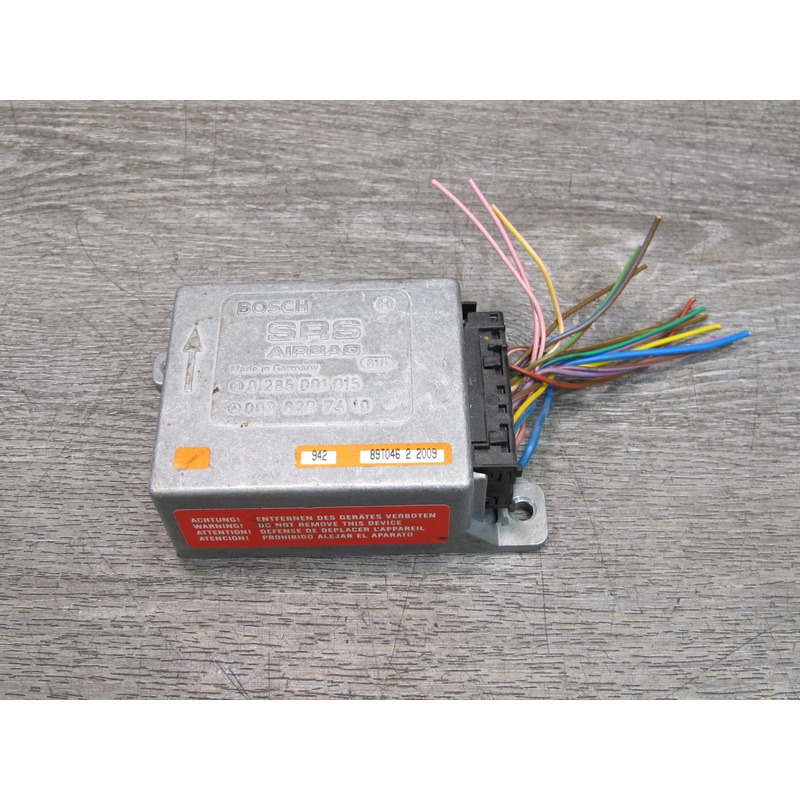 86-91 MERCEDES W126 560SEL 560SEC SRS AIRBAG CONTROL MODULE UNIT 0038207410 OEM