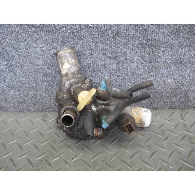 88-89 Toyota MR2 AW15 NA Engine Thermostat Housing w Sensors OEM