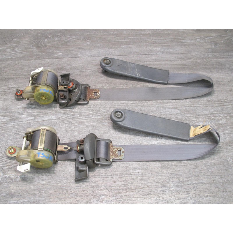 89-92 TOYOTA SUPRA MK3 FRONT LEFT & RIGHT SIDE SEATBELT RETRACTOR SET OEM