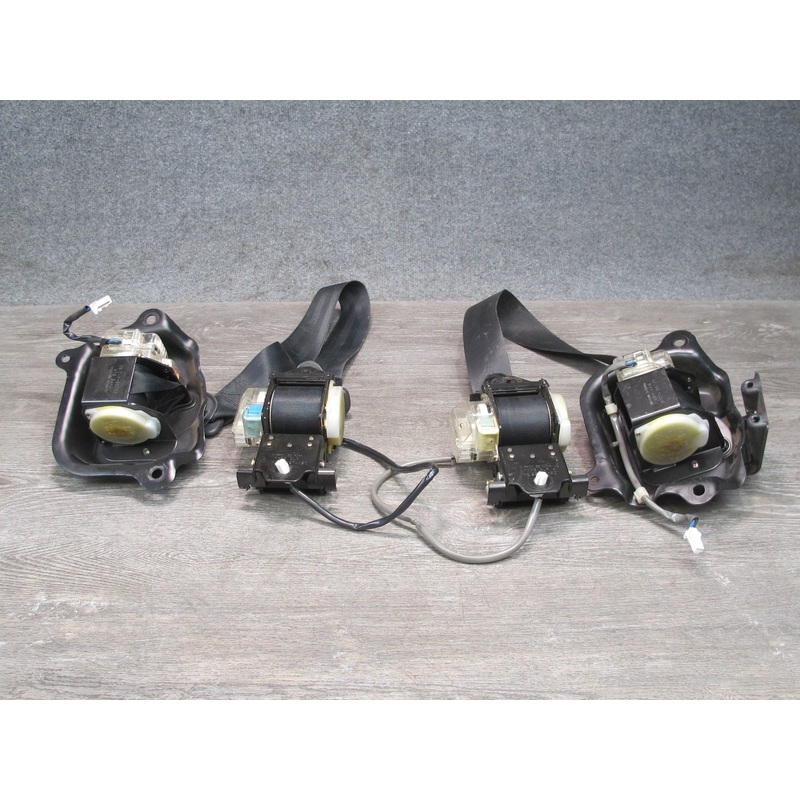 90-96 NISSAN 300ZX Z32 2-SEAT FRONT LEFT & RIGHT SIDE SEATBELT RETRACTOR SET OEM