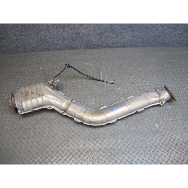 92-96 LEXUS SC300 3.0L 2JZGE MID EXHAUST PIPE CATALYTIC CONVERTER OEM