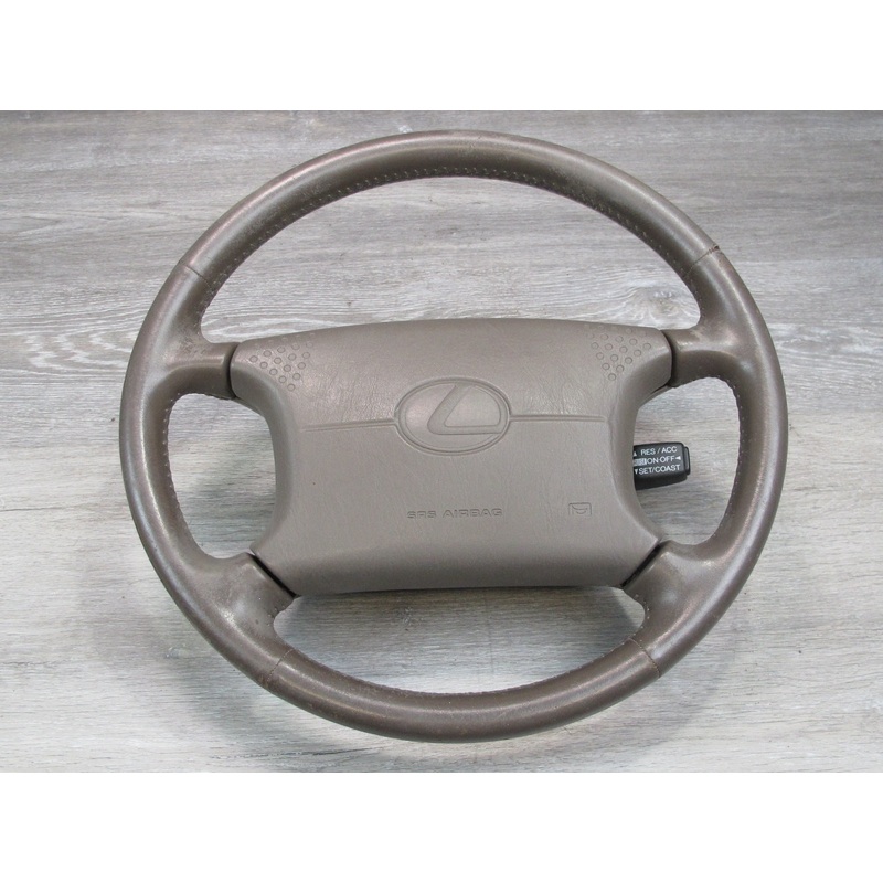 92-96 LEXUS SC300 SC400 FRONT LEFT DRIVER SIDE STEERING WHEEL W/ SRS AIRBAG OEM
