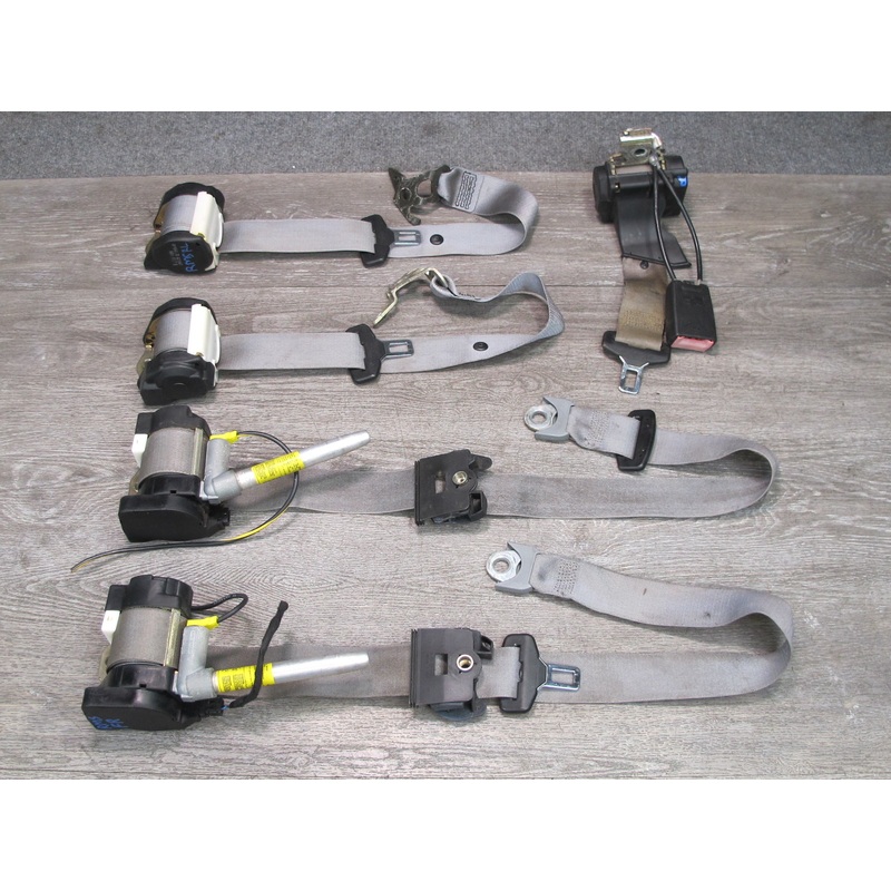 96-99 MERCEDES W140 FRONT & REAR LEFT CENTER RIGHT SIDE SEATBELT RETRACTOR SET OEM