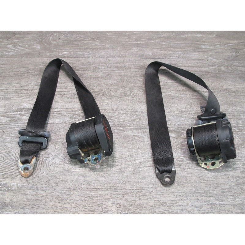 97-01 PORSCHE BOXSTER 986 FRONT LEFT & RIGHT SIDE SEATBELT RETRACTOR SET OEM