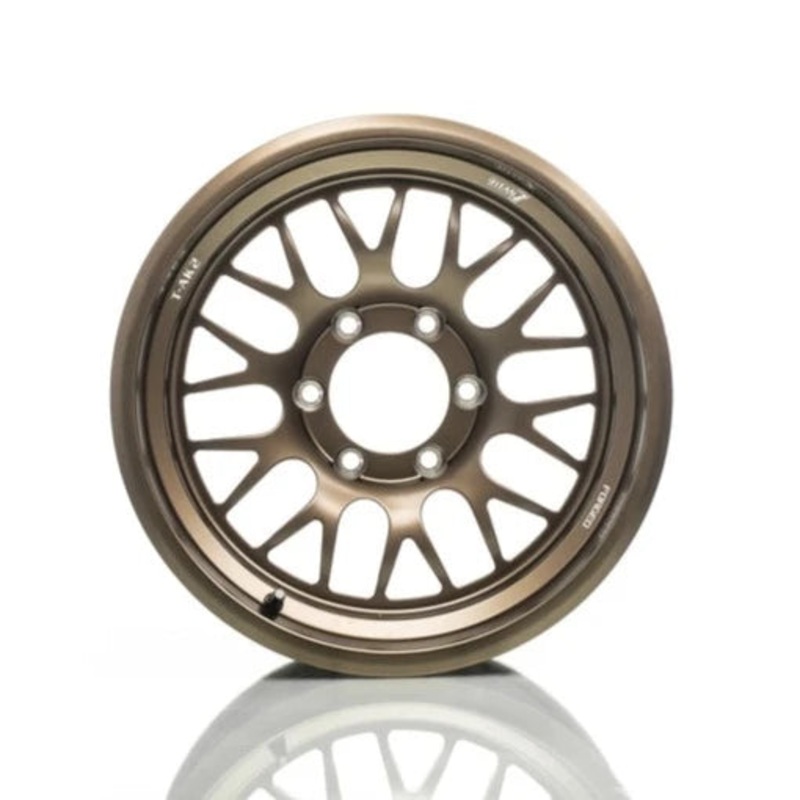 Titan 7 Forged Aluminium Wheel - T-AK2 17x8.5 5x130 ET -1 CB 71.6 in Techna Bronze