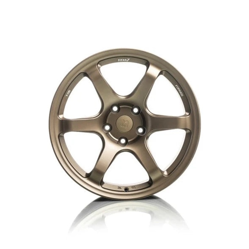 Titan 7 Forged Aluminium Wheel - T-D6e 18x10 5x130 ET 35 CB 71.6 in Techna Bronze