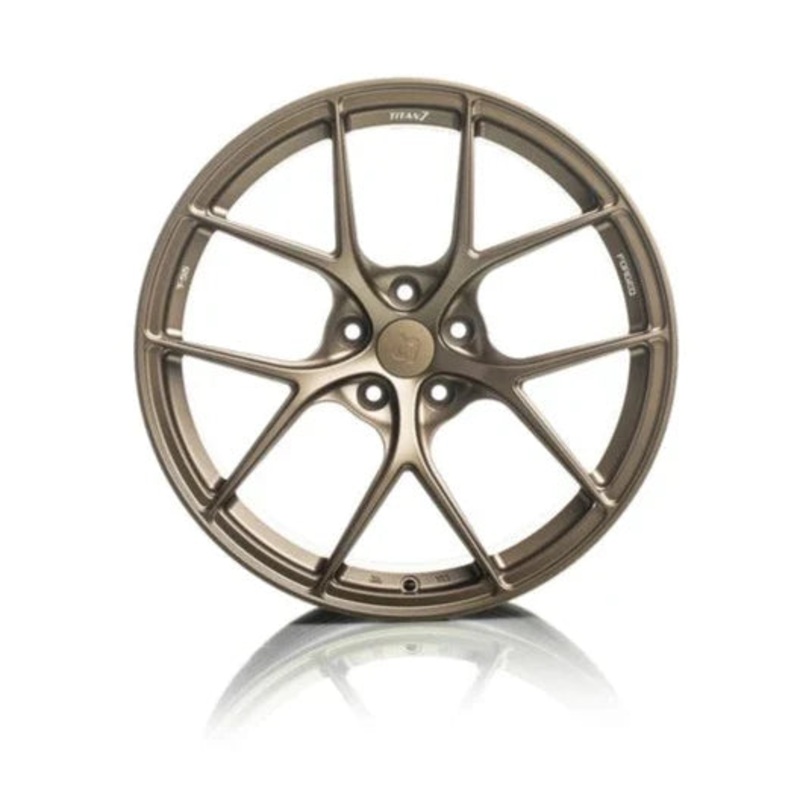 Titan 7 Forged Aluminium Wheel - T-S5 20x11.5 5x120.65 ET 45 CB 70.3 in Techna Bronze