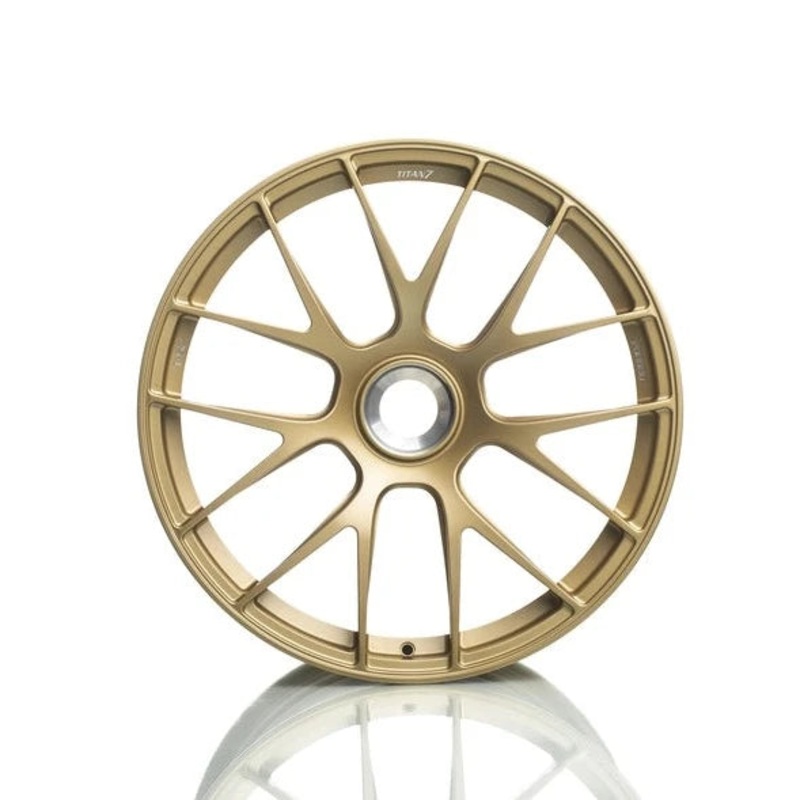 Titan 7 Forged Aluminium Wheel - T-S7 20x9 Centerlock ET 52 in Cyber Gold
