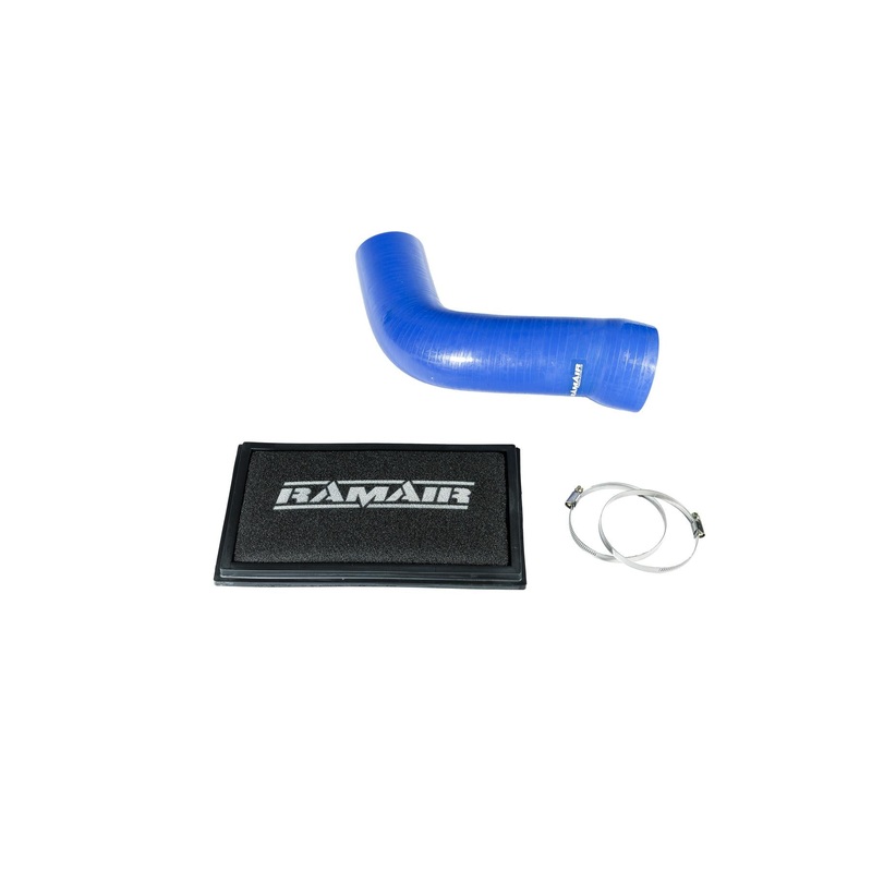 Ramair RPF-3129-RIP-BL - Silicone Intake Pipe Hose & Replacement Air Filter - Audi S3 TSI MQB