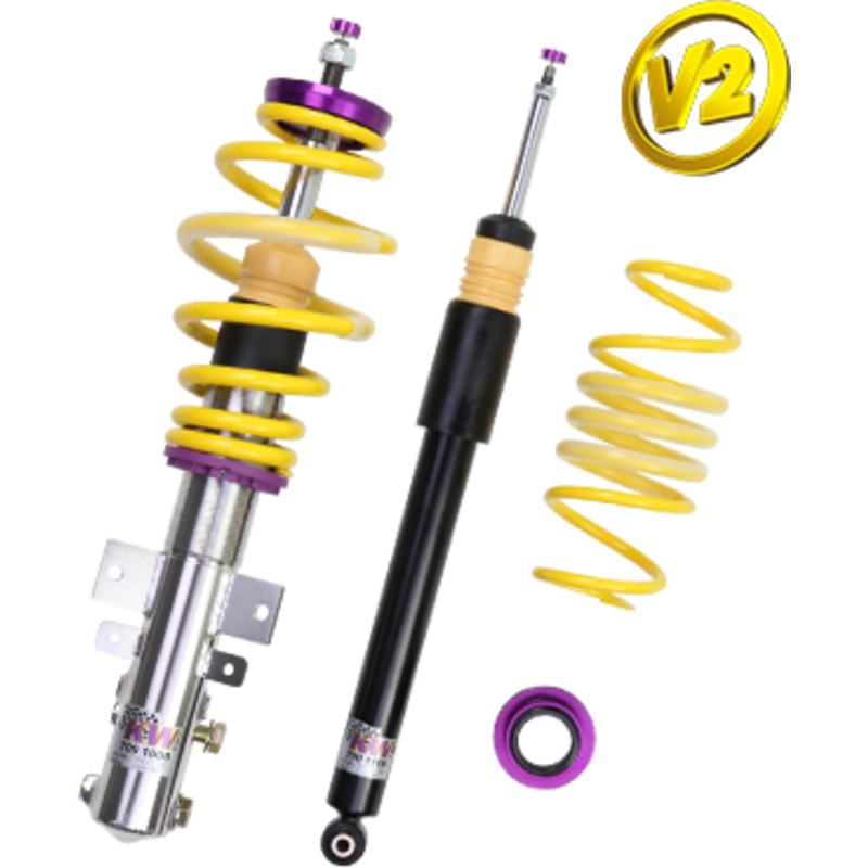 KW Variant 2 Coilovers for Scirocco with DCC R