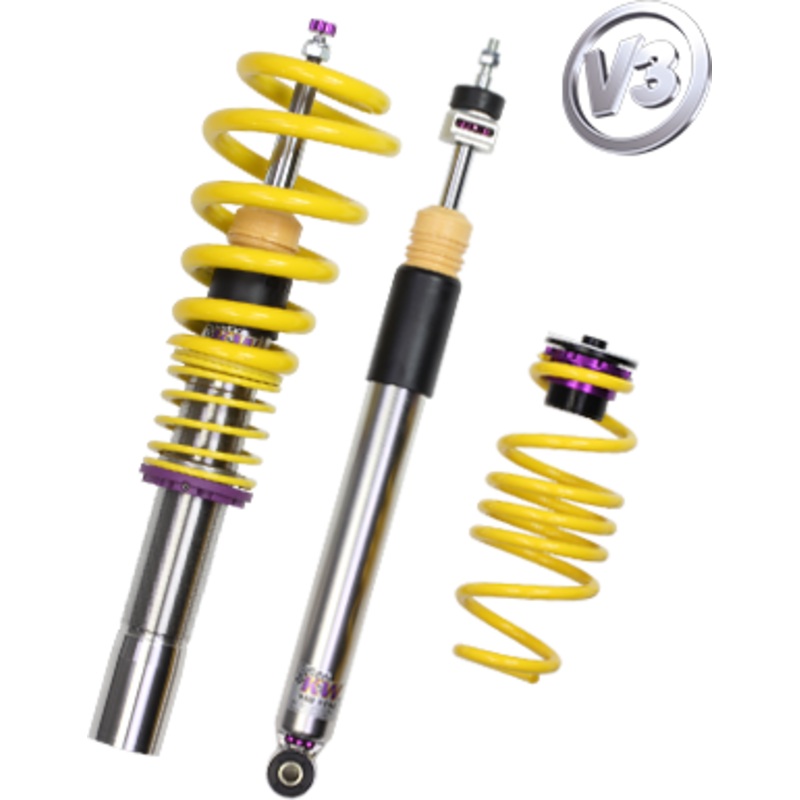 KW Variant 3 Coilovers for Golf II, Jetta II; (19E) 2WD, incl. G60