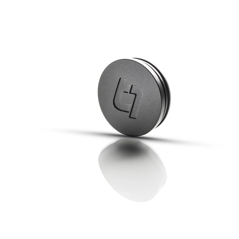 Titan 7 Centercap - Single in Satin Titanium