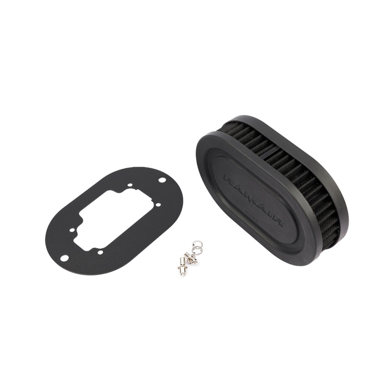 Ramair Pleated Carb Air Filter Baseplate to fit Weber 32/36 DGV/DGEV 38 DGAS/DGMS 40mm