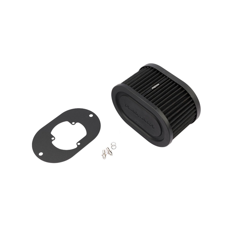 Ramair Pleated Carburettor Air Filter Baseplate to fit Pierburg 2B2, 2B4, 2B5 - 100mm