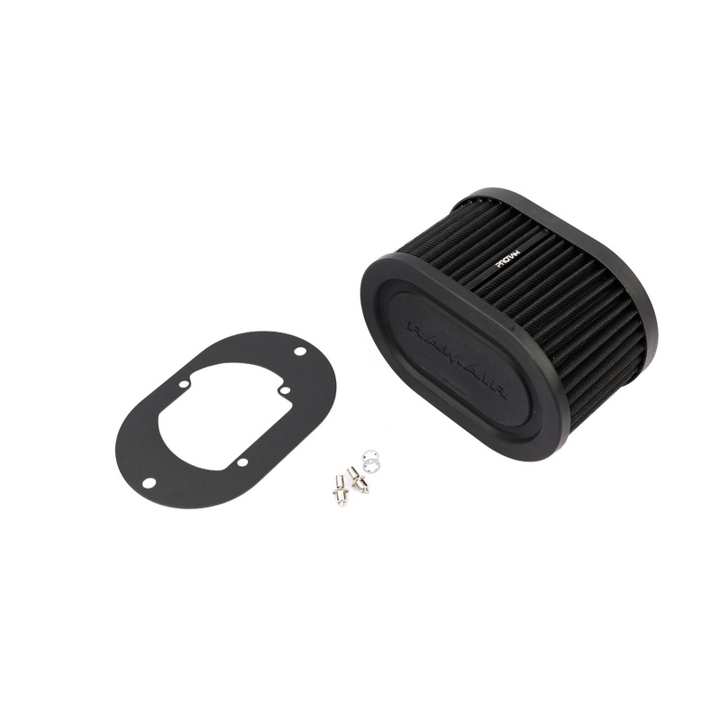 Ramair Pleated Carburettor Air Filter Baseplate to fit Pierburg 2E2, 2E3, 2E-E 100mm