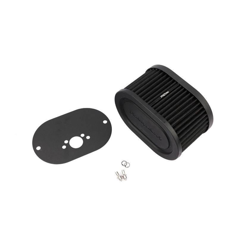 Ramair Pleated Carburettor Air Filter Baseplate to fit SU HS4, HIF4, HIF38 1.5in 100mm