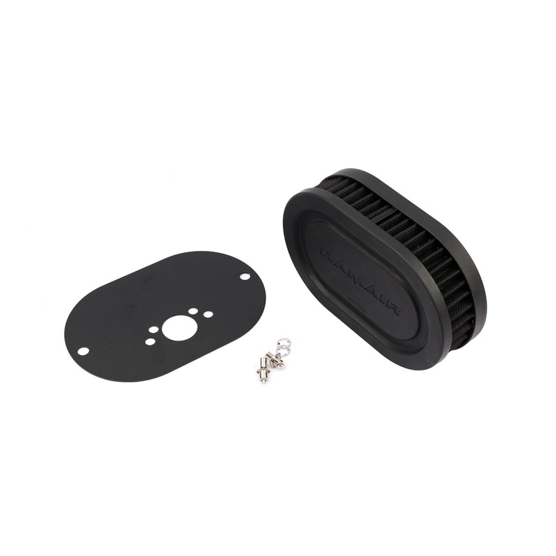 Ramair Pleated Carburettor Air Filter Baseplate to fit SU HS4, HIF4, HIF38 1.5in Mini Offset - 40mm