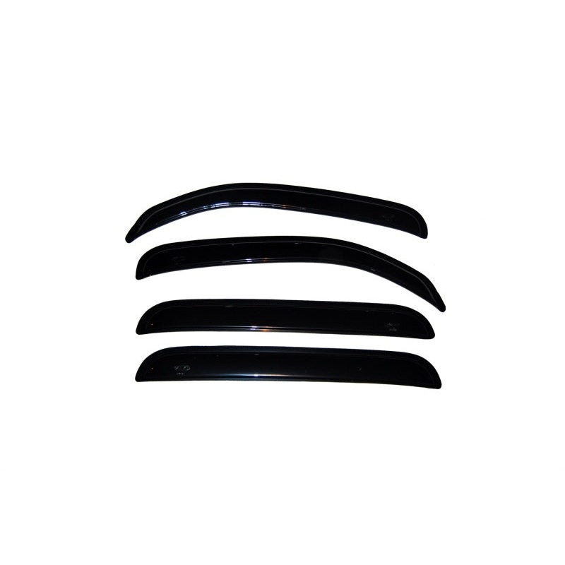 AVS 06-11 Chevy HHR Ventvisor Outside Mount Window Deflectors 4pc - Smoke