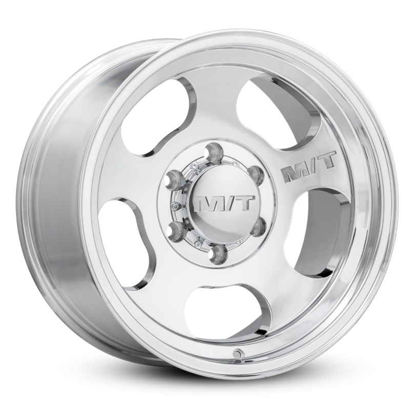 Mickey Thompson Canyon Polished Wheel - 16X8 6X5.5 BP 4.5in BS 0 Offset 108.1mm Bore