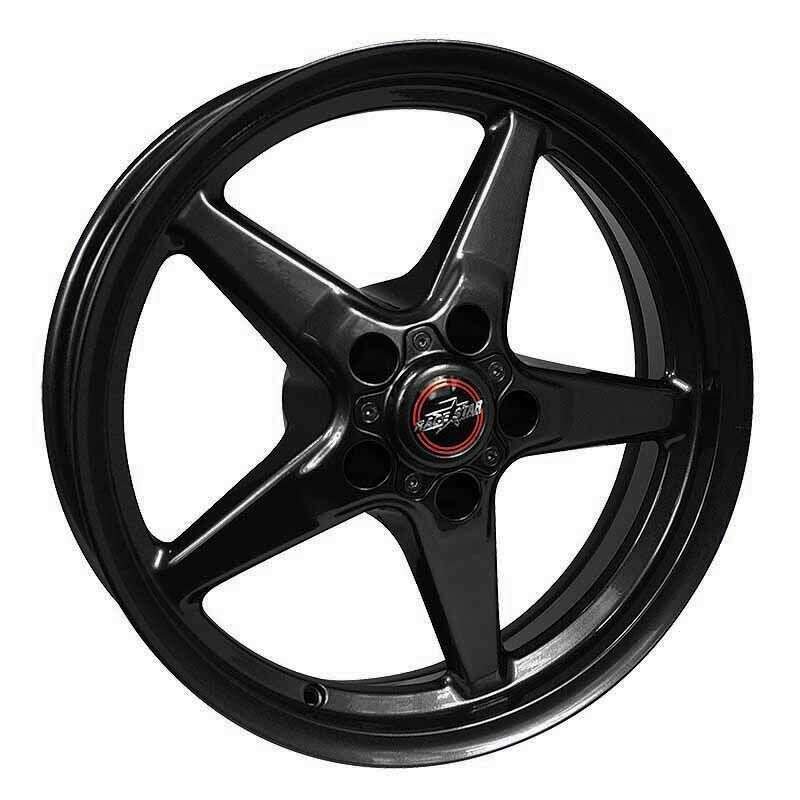 Race Star 92 Drag Star Bracket Racer 15x10 5x135BC 5.25BS Gloss Black Wheel