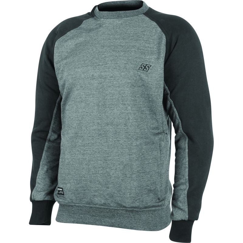 Speed and Strength Lunatic Fringe Armored Sweatshirt Grey/Black -Medium
