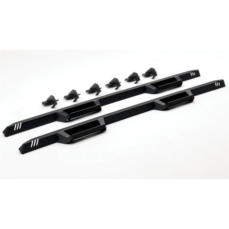 N-Fab EPYX 15-18 Chevy/GMC Colorado/Canyon Crew Cab - Cab Length - Tex. Black