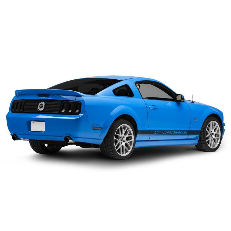 Raxiom 05-09 Ford Mustang Axial Series LED Side Markers (Smoked)
