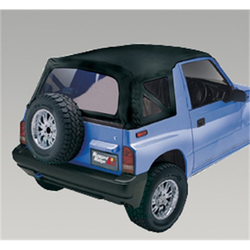 Rugged Ridge XHD S-Top Black Denim Clear Windows 88-94 Sidekicks