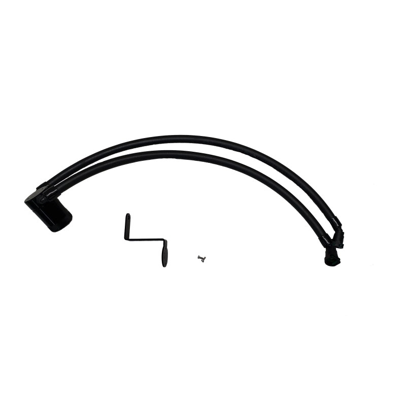 J&L 22-24 Ford Bronco Raptor 3.0L EcoBoost PCV Side Oil Separator 3.0 - Black Anodized
