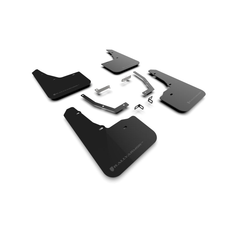 Rally Armor 2025 Subaru Forester Black UR Mud Flap w/Grey Logo