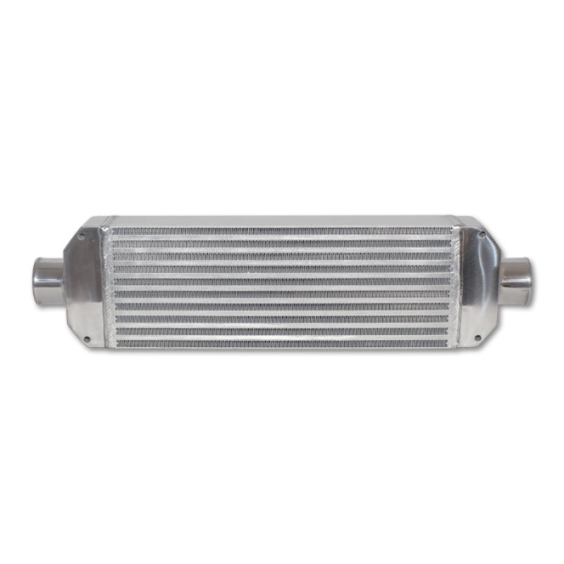 Vibrant Air-to-Air IC Assy complete w/ end tanks core size 18in Wx6.5in Hx3.25in thick 2.5in in/out