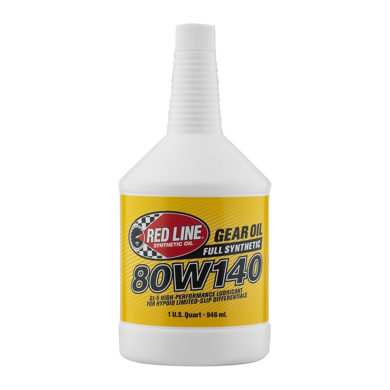 Red Line 80W140 GL-5 Gear Oil - Quart